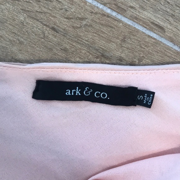 Ark and Co One Shoulder Pleated Dress Size Small - Picture 2 of 5